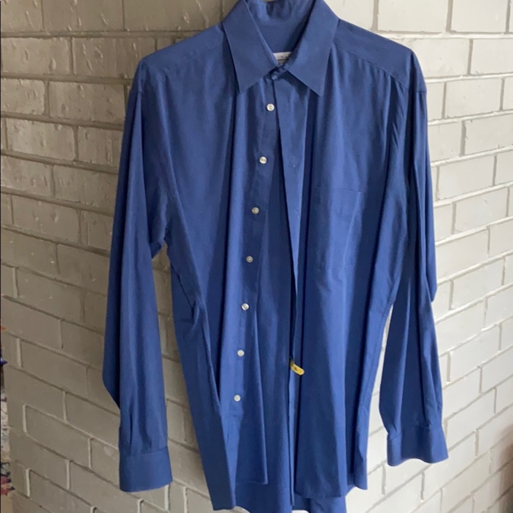 Blue dress shirt